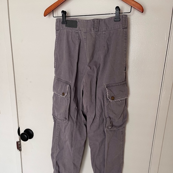 Camar Greyish-Purple Distressed Cargos - Picture 5 of 6